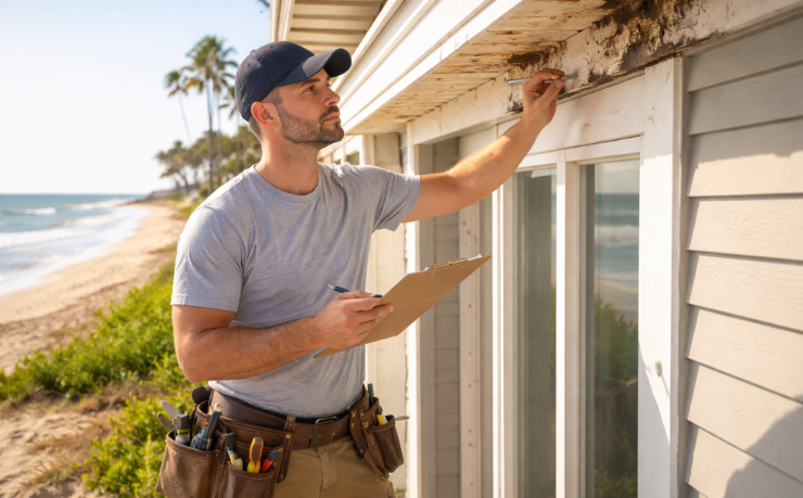 Francisco Lucena Imóveis explica quais custos de manutenção surgem em imóveis próximos da praia.